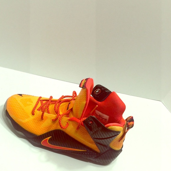 lebron 12 laser orange